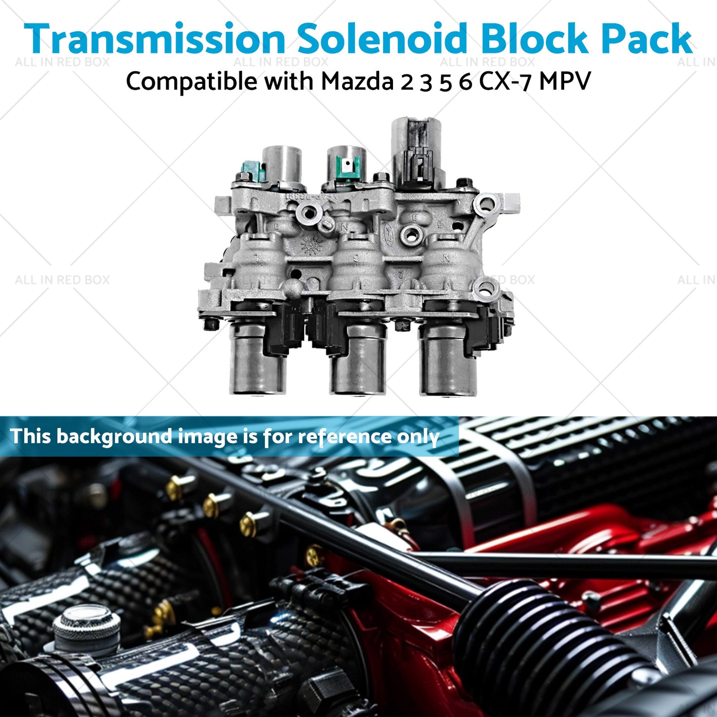 4F27-E Transmission Solenoid Block Pack Suitable For Mazda 2 3 5 6 CX-7 MPV