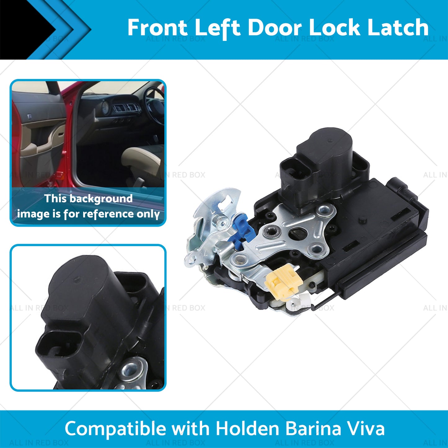 {{ Front Left Door Lock Latch Suitable for Holden Barina 2005-2012 Viva 2005-2009 }} - Buy Car Parts Online at {{ Kaka Auto Parts }}.