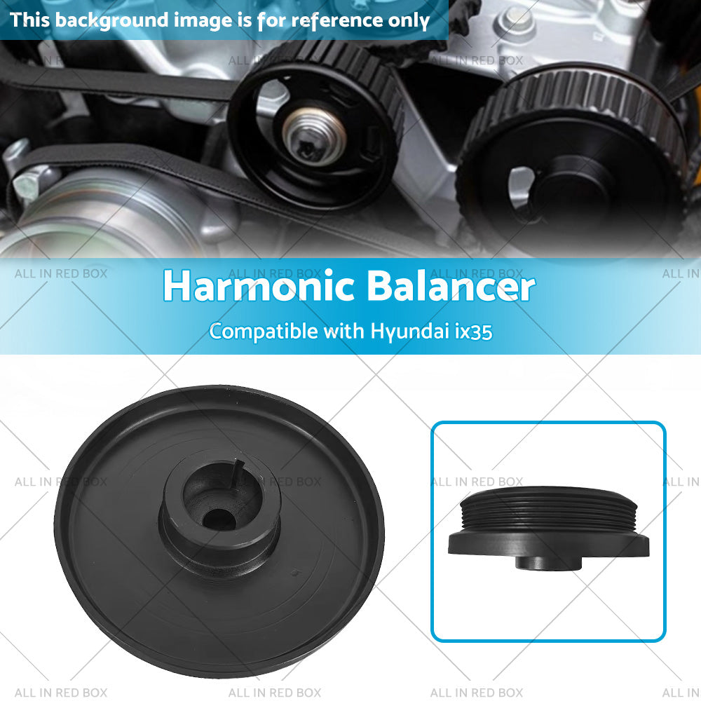 {{ Harmonic Balancer Damper Pulley Suitable For Hyundai ix35 LM 2. 0L Diesel 2010-on }} - Buy Car Parts Online at {{ Kaka Auto Parts }}.