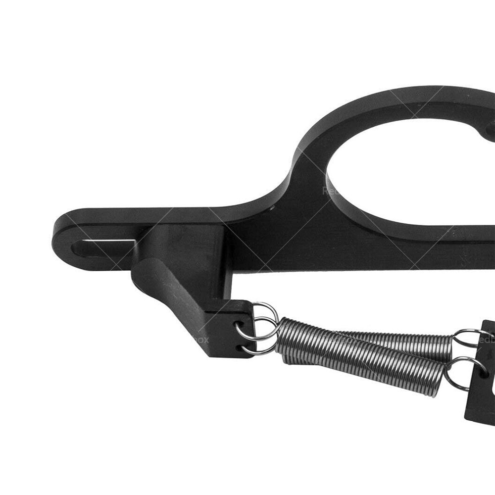 {{ Throttle Cable Bracket Carburetor Billet Aluminum Black Fits For Carb 4150 4160 }} - Buy Car Parts Online at {{ Kaka Auto Parts }}.
