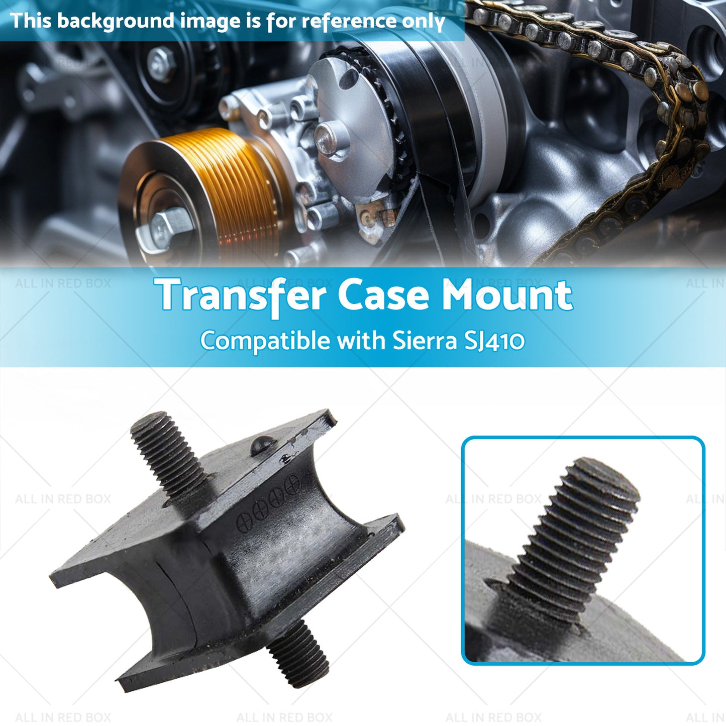 {{ 29610-81A20-000 Transfer Case Mount Suitable for Sierra SJ410 SJ413 84-99 }} - Buy Car Parts Online at {{ Kaka Auto Parts }}.
