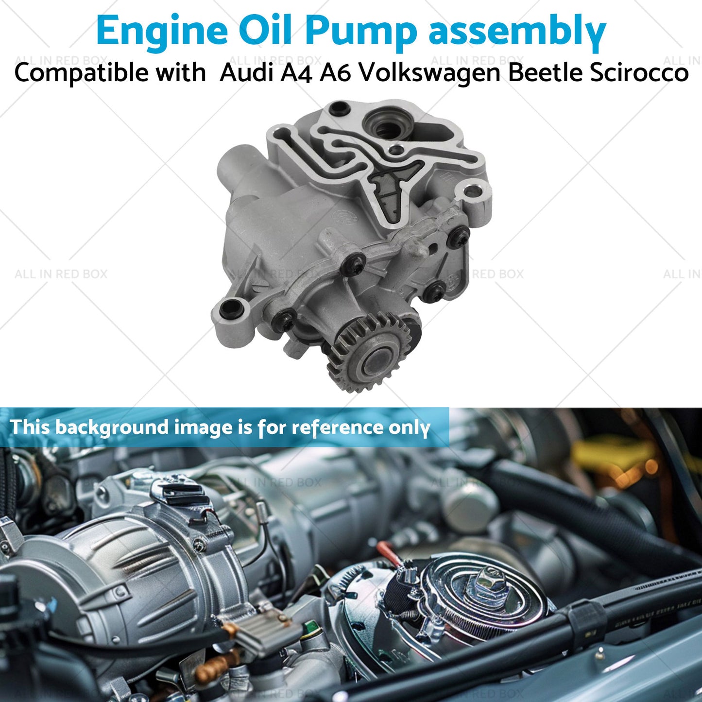 {{ Engine Oil Pump Assembly Suitable for Audi A4 A6 VW Golf Passat Tiguan 2013-2018 }} - Buy Car Parts Online at {{ Kaka Auto Parts }}.