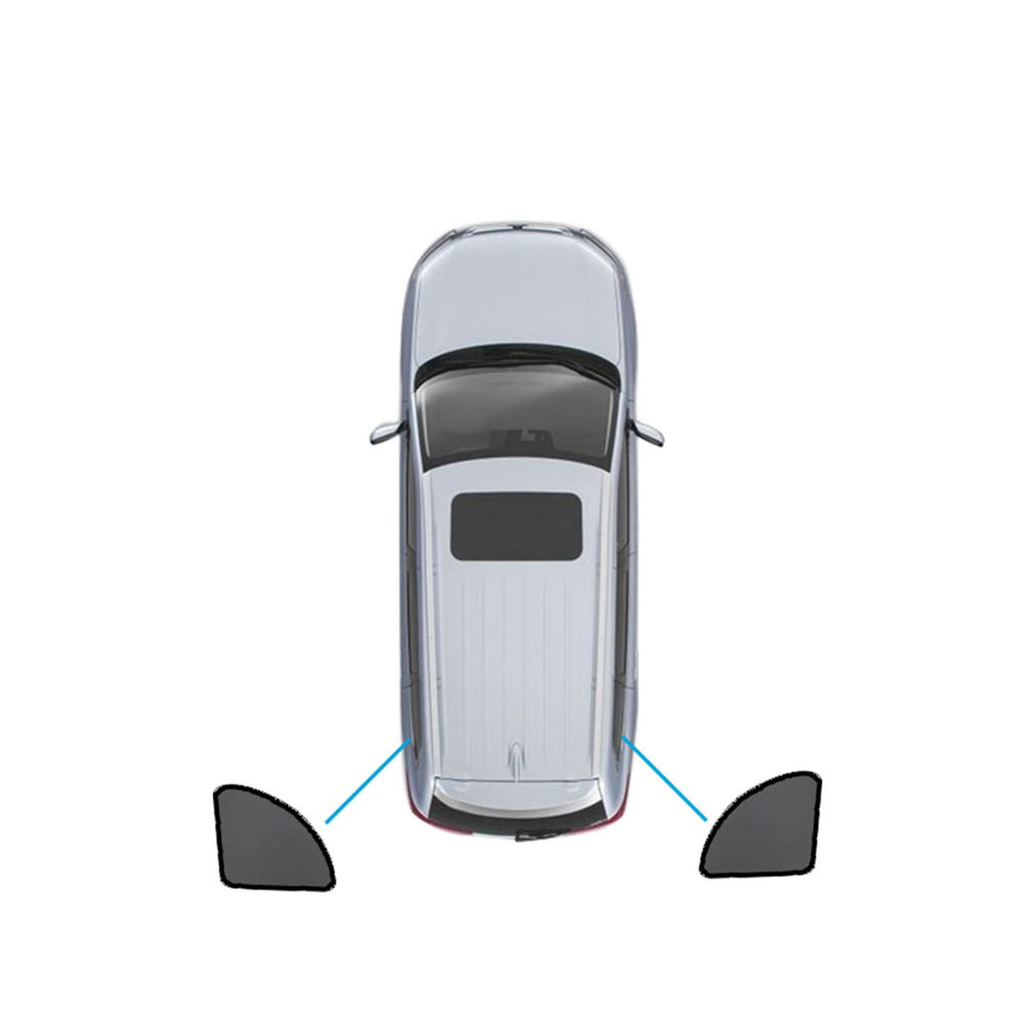Magnetic Sun Shades Suitable for Mercedes Benz GLB X247 20+ Windows Sun Blind