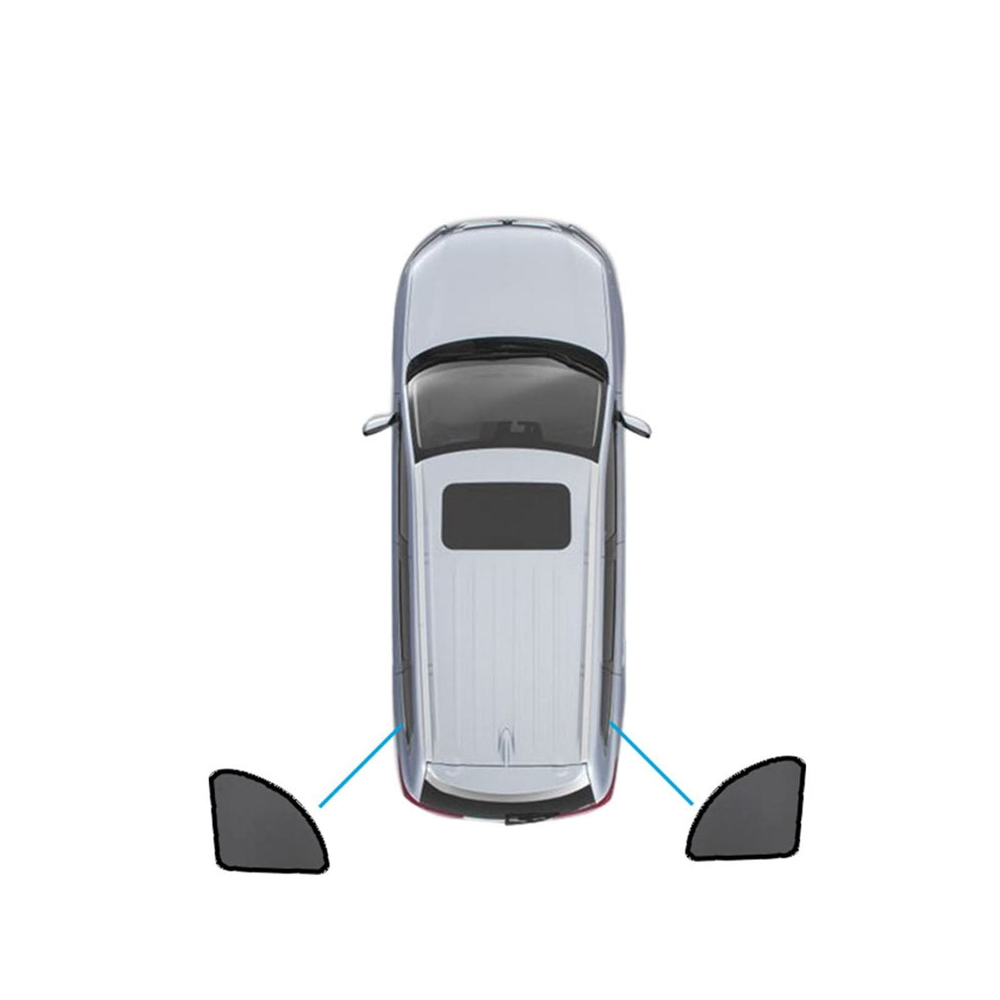 Magnetic Sun Shades Suitable for Mercedes Benz GLB X247 20+ Windows Sun Blind