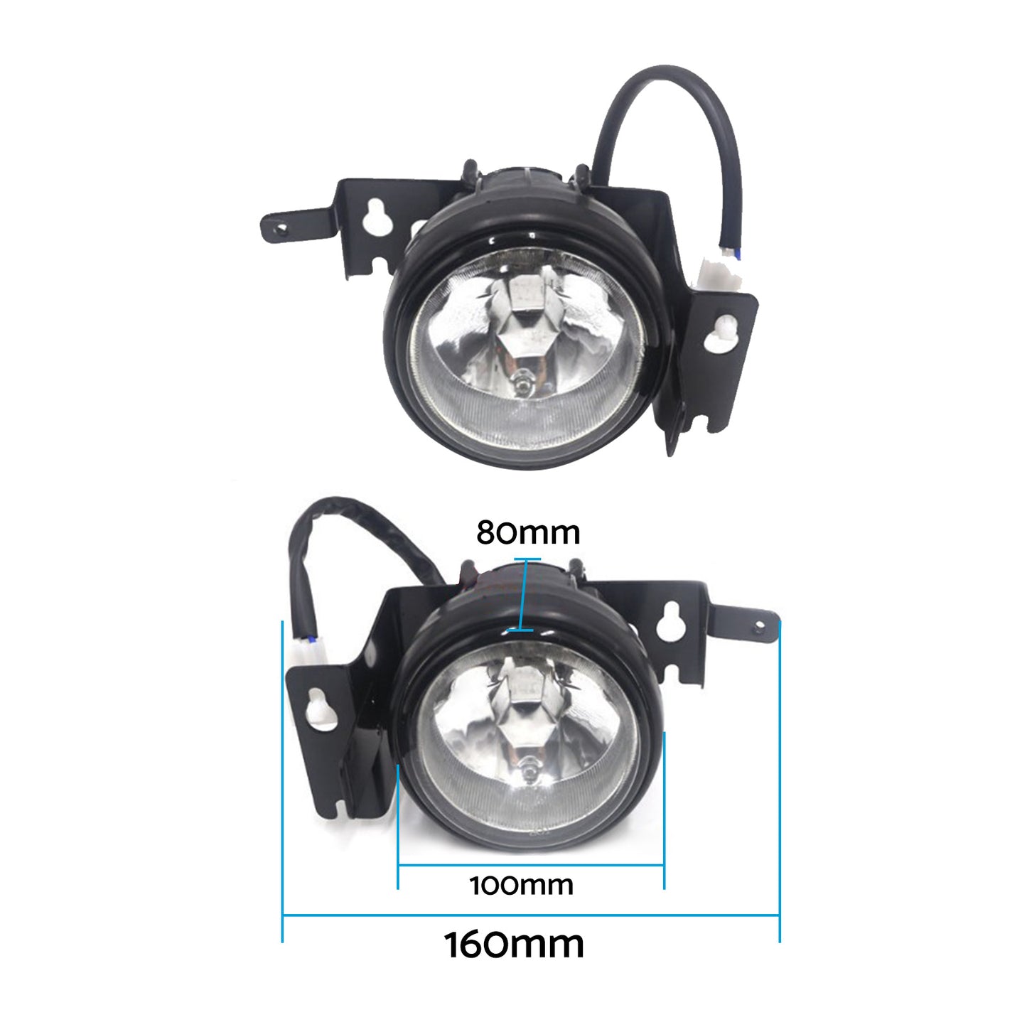 Yellow Fog Lights Suitable for Honda Civic EK EM 2 3 4 Dr JDM Lamp Kit 99-00