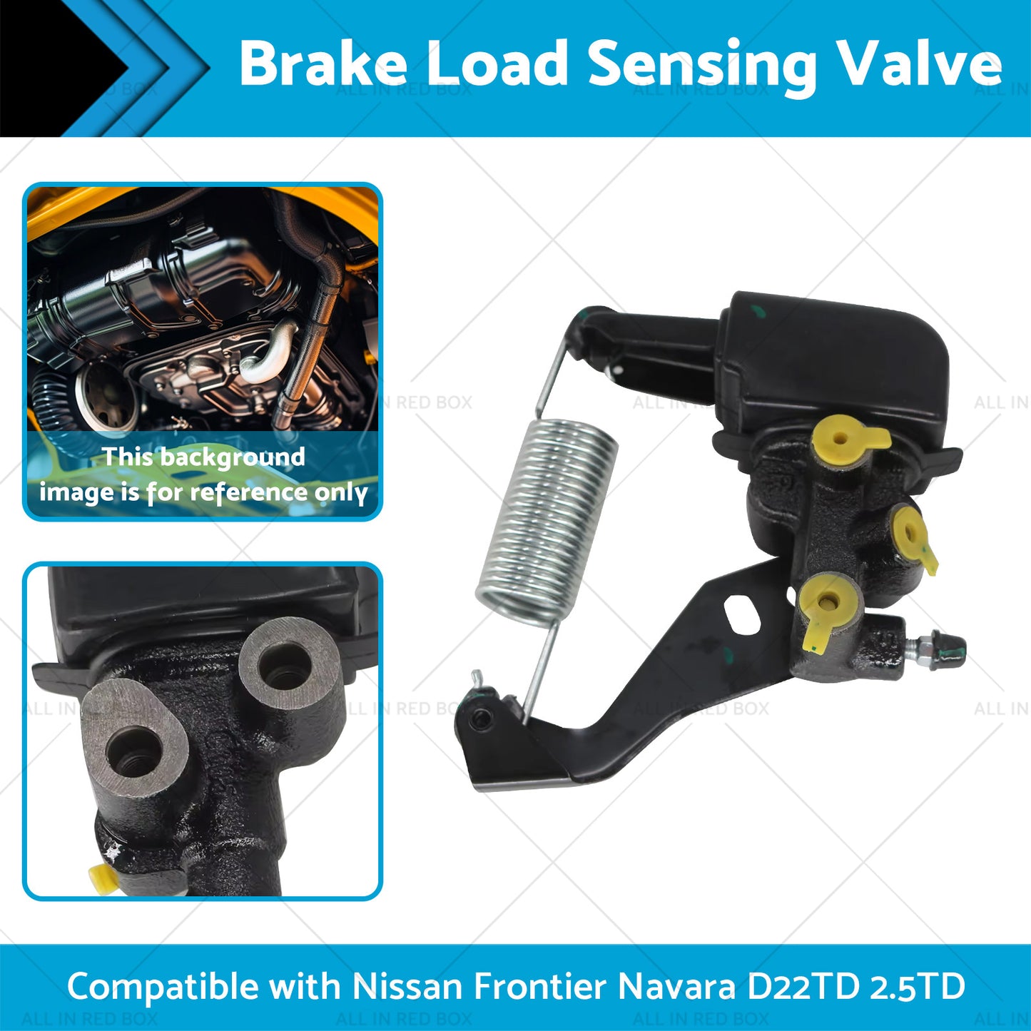 {{ Brake Load Sensing Valve Suitable for Nissan Frontier Navara D22TD 2. 5TD 98-01 }} - Buy Car Parts Online at {{ Kaka Auto Parts }}.