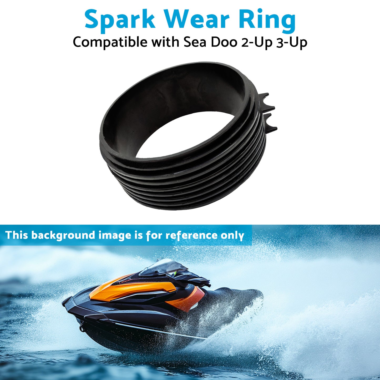 {{ 267-000-617 Spark Wear Ring Suitablefor Sea Doo 2-Up 3-Up 900 HO Ace Trixx 14-20 }} - Buy Car Parts Online at {{ Kaka Auto Parts }}.