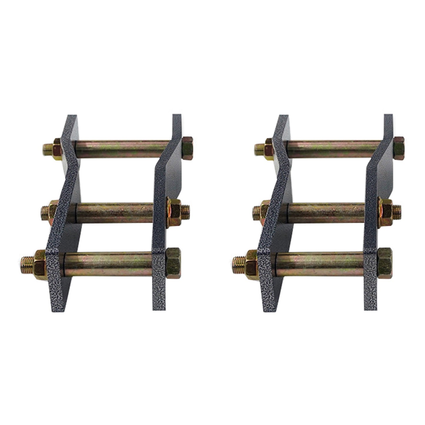 {{ 2x Rear Extended Greasable Shackles 2 inch 50mm Lift Suitable For Toyota Hilux KUN26 }} - Buy Car Parts Online at {{ Kaka Auto Parts }}.