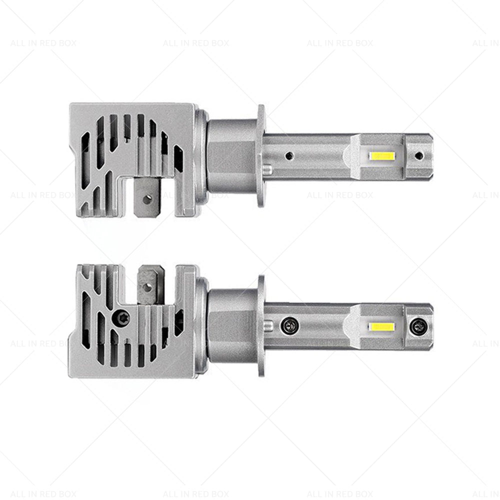 {{ 2X H1 LED Car Head light Conversion Globes Beam Canbus Bulb White 6500K High Low }} - Buy Car Parts Online at {{ Kaka Auto Parts }}.