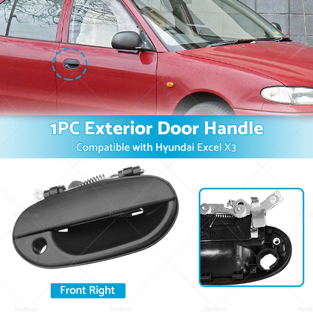 FRONT RH Right OUTER Door Handle Bolt Type Suitable For Hyundai Excel X3 97~00