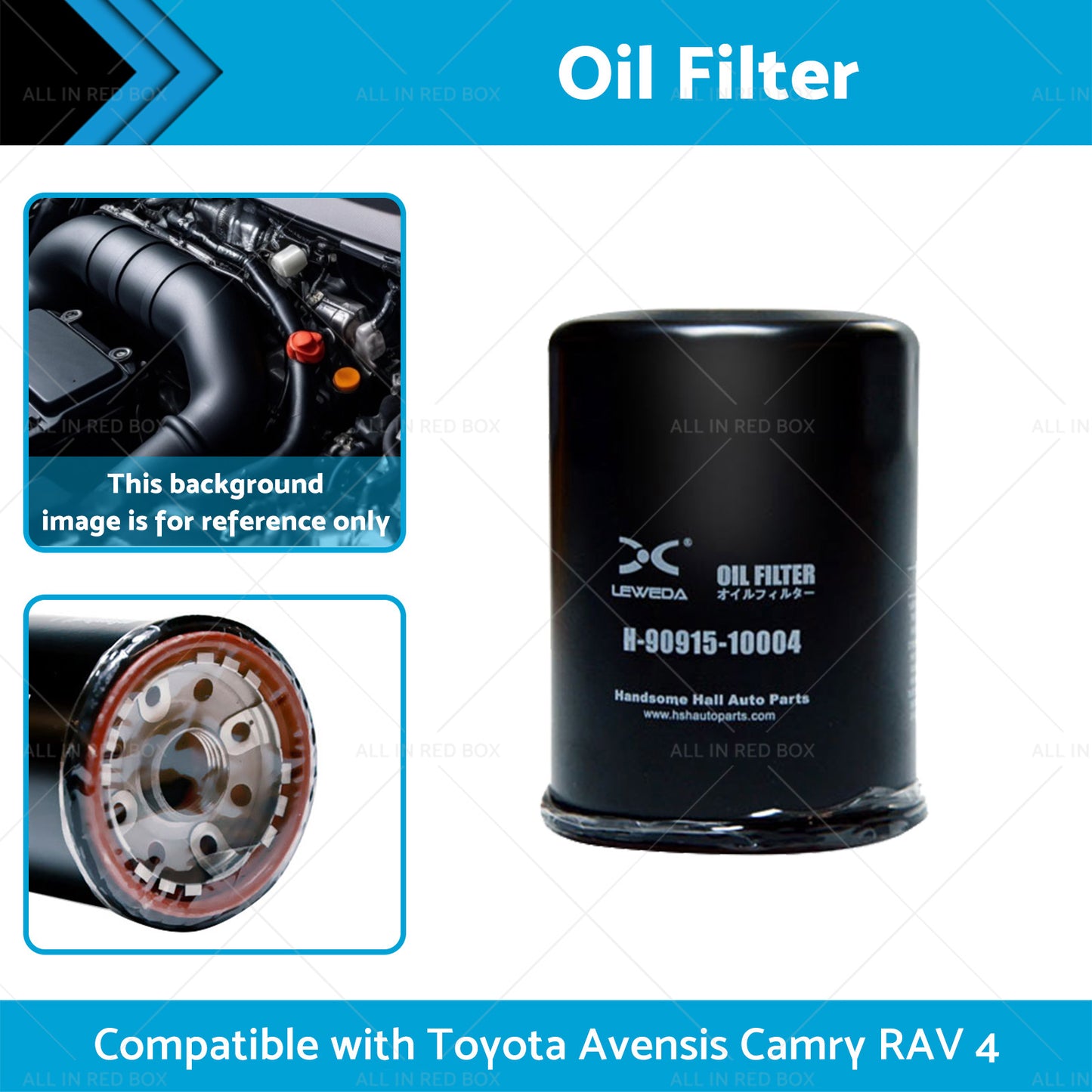 {{ Oil Filter Suitable for Toyota Avensis Camry RAV 4 90915-YZZE2 1AZFE, 2AZFE }} - Buy Car Parts Online at {{ Kaka Auto Parts }}.
