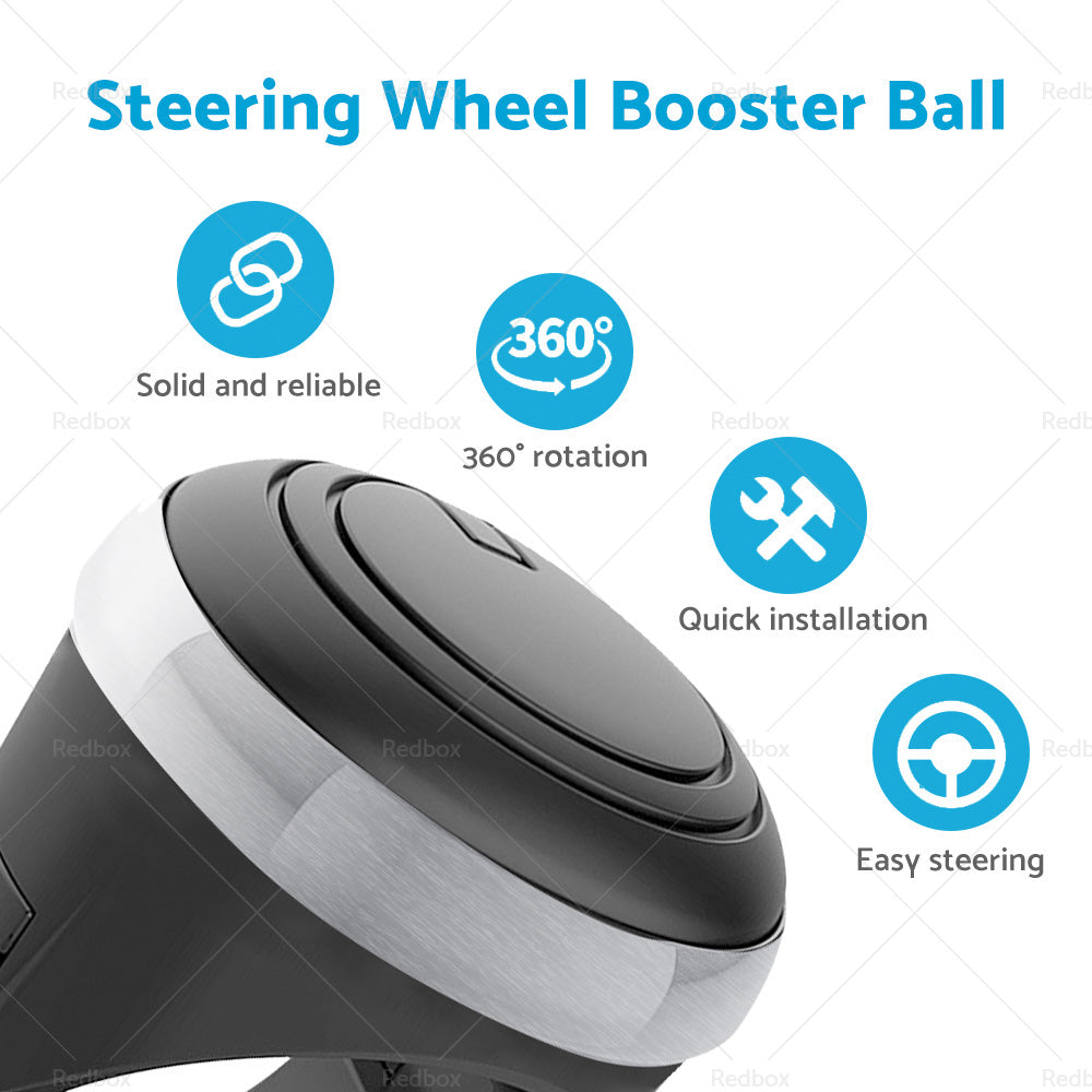Universal Car Steering Wheel Handle Knob Aid Car Truck Booster Ball Spinner Knob