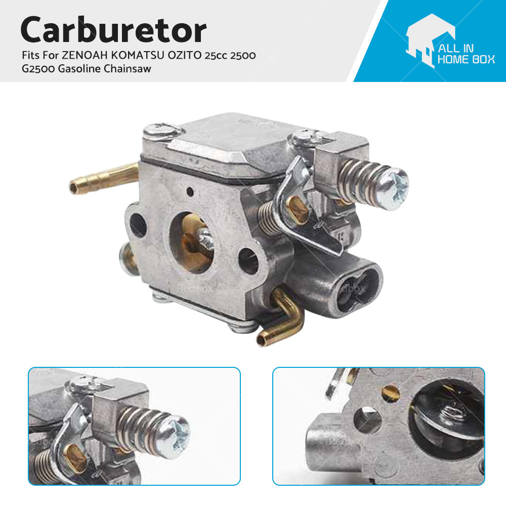 {{ Carburetor Carb Fits For ZENOAH KOMATSU OZITO 25cc 2500 G2500 Gasoline Chainsaw }} - Buy Car Parts Online at {{ Kaka Auto Parts }}.