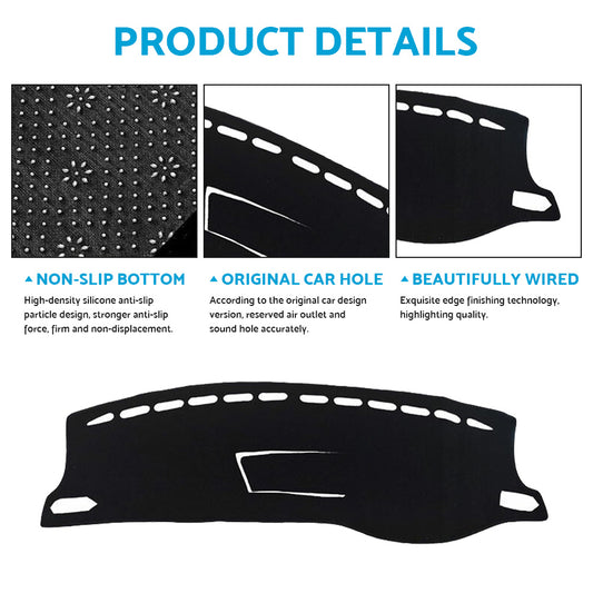 Non-Slip Dash Mat Suitable for Volkswagen T-Cross C1 85TSI Life-Style 2020-2023