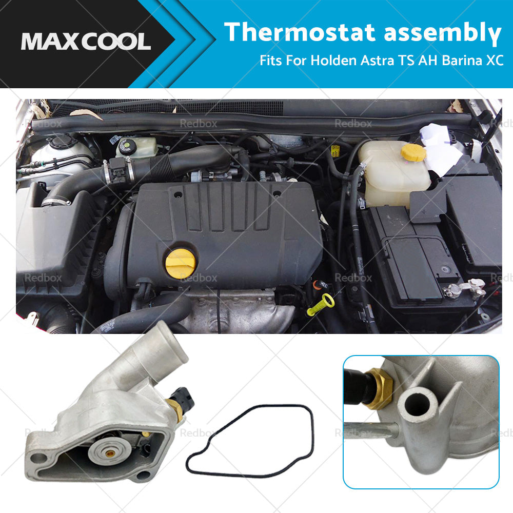 {{ Thermostat and Housing with Switch Assembly For Holden Astra TS AH and Barina XC AU }} - Buy Car Parts Online at {{ Kaka Auto Parts }}.