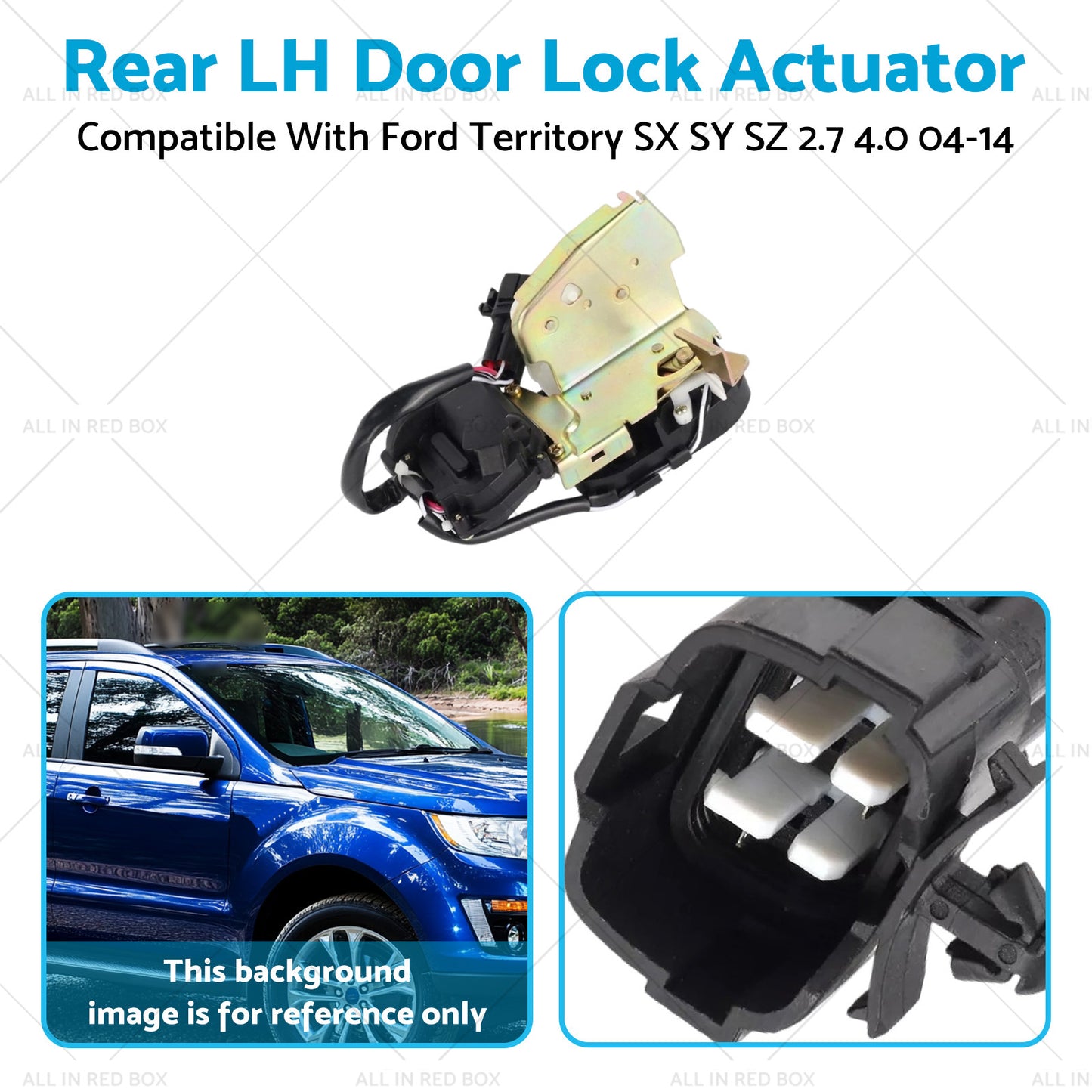 Door Lock Actuator Rear Left Suitable For Ford Territory SX SY SZ 2.7 4.0L 04-14