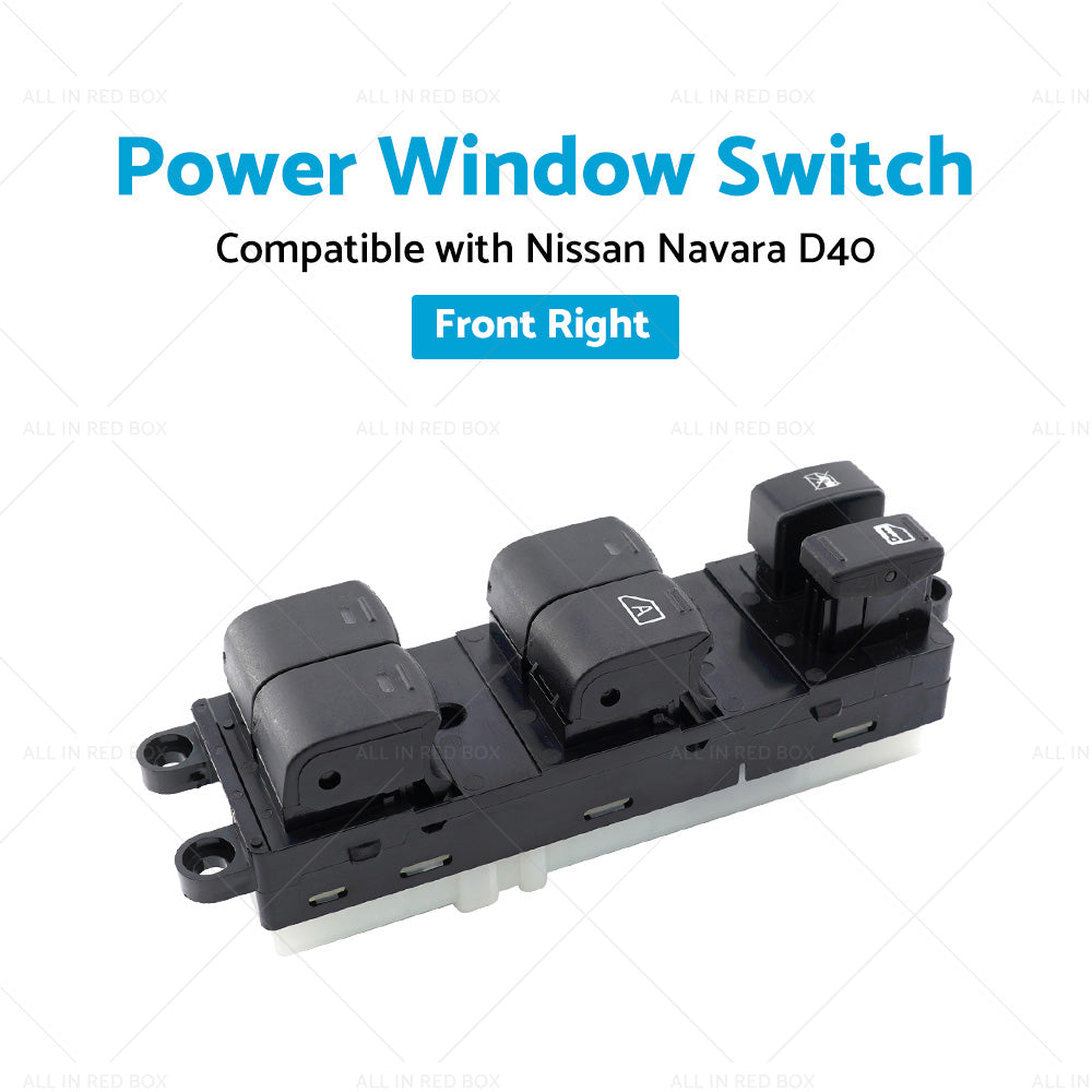 {{ Front Right Power Window Switch Suitable For Nissan Navara D40 05-14 25401-EB70A }} - Buy Car Parts Online at {{ Kaka Auto Parts }}.