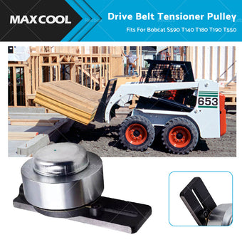 compare product Suitable for Bobcat Drive Belt Tensioner Pulley 6735884 6711698 S130 S175 S185