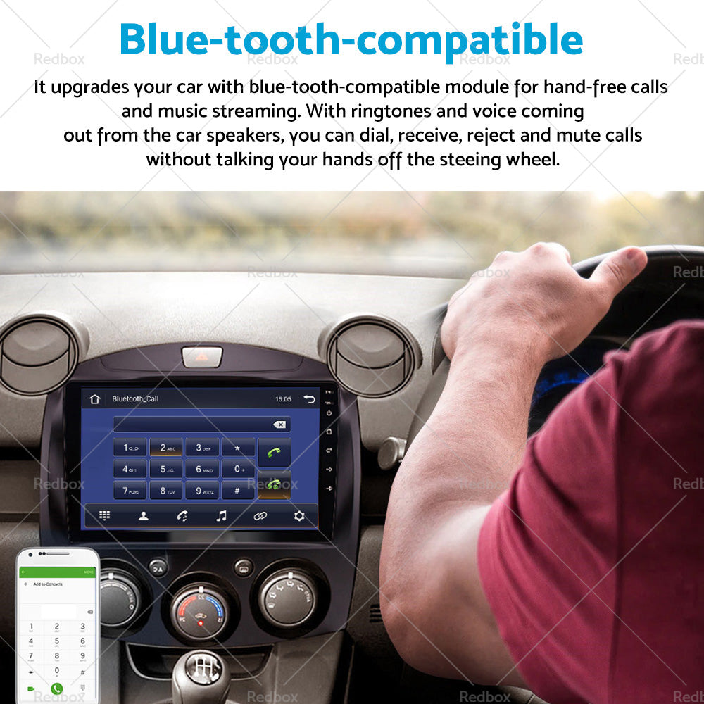 16GB Car Radio Navi GPS BT Android Suitable For Mitsubishi Triton ML MN KA KA
