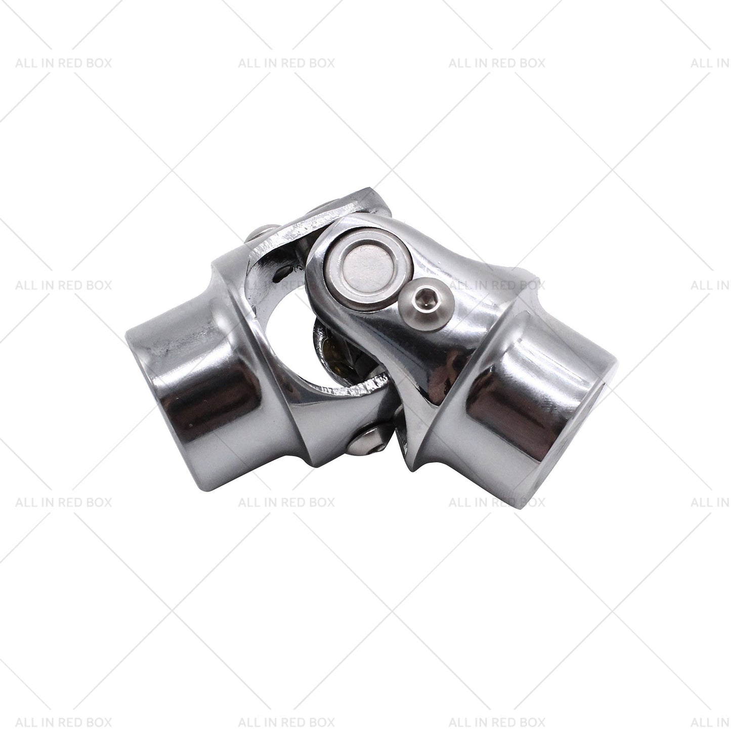 {{ 3 or 4 inch Round x 3 or 4 inch Round Stainless Steel Universal Single Steering Shaft U Joint }} - Buy Car Parts Online at {{ Kaka Auto Parts }}.