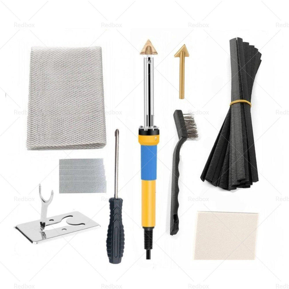 Plastic Welding Soldering Iron Kits Car Bumper Dashboard Kid Repair Welder Tool