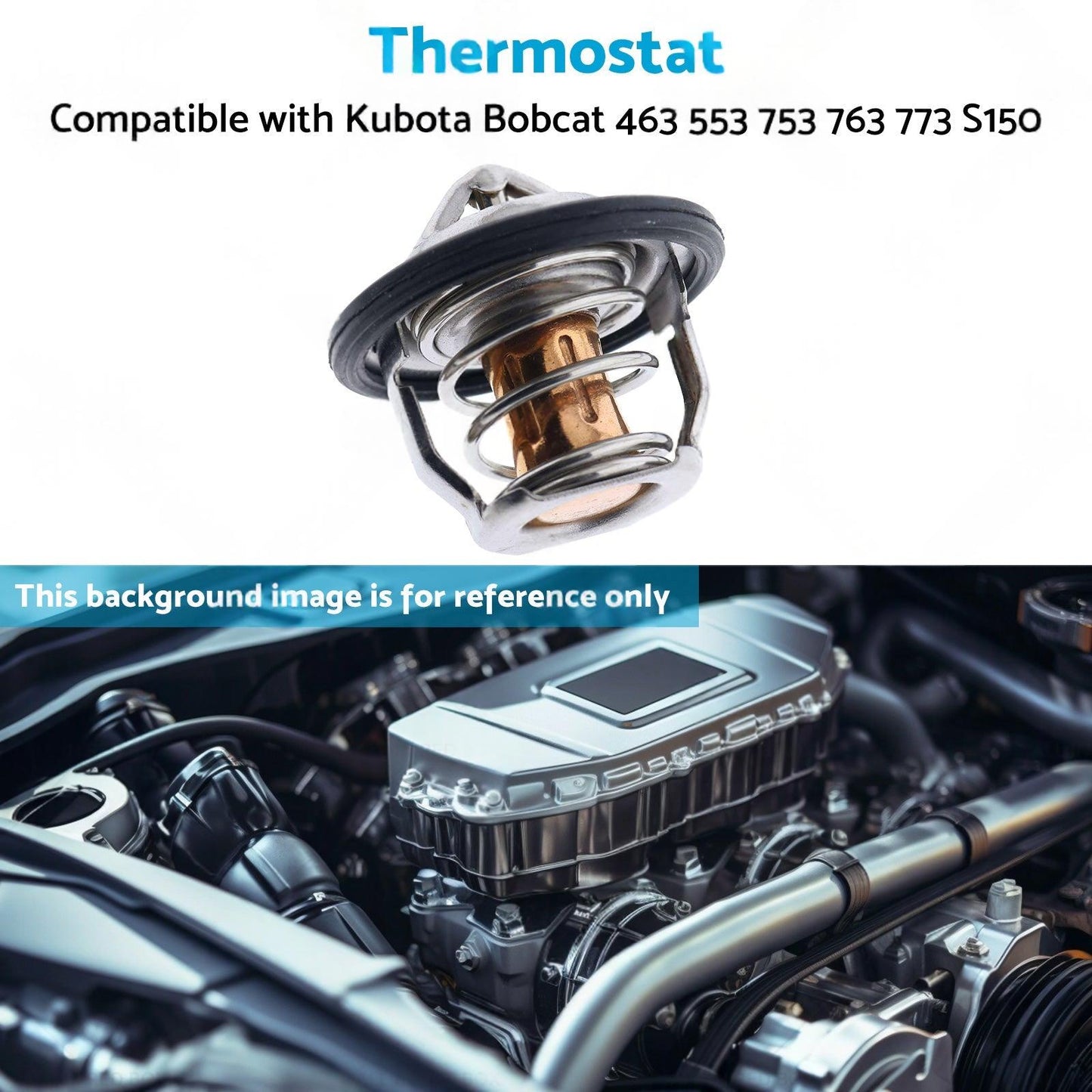 3918235 6653948 Thermostat Suitable for Kubota Bobcat 463 553 753 763 773 S150