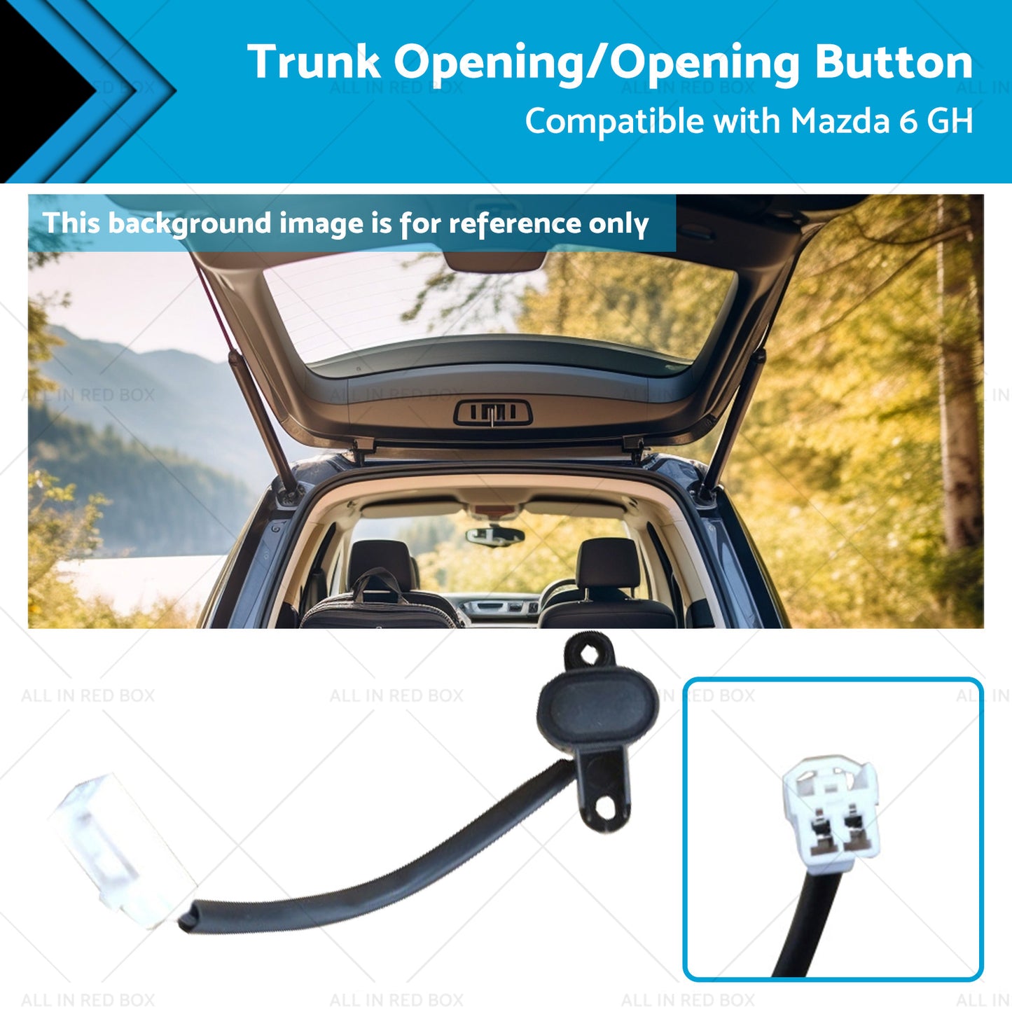 {{ GS1D-56-8DXB Trunk Opening or Opening Button Suitable for Mazda 6 GH 07-12 4 Door }} - Buy Car Parts Online at {{ Kaka Auto Parts }}.