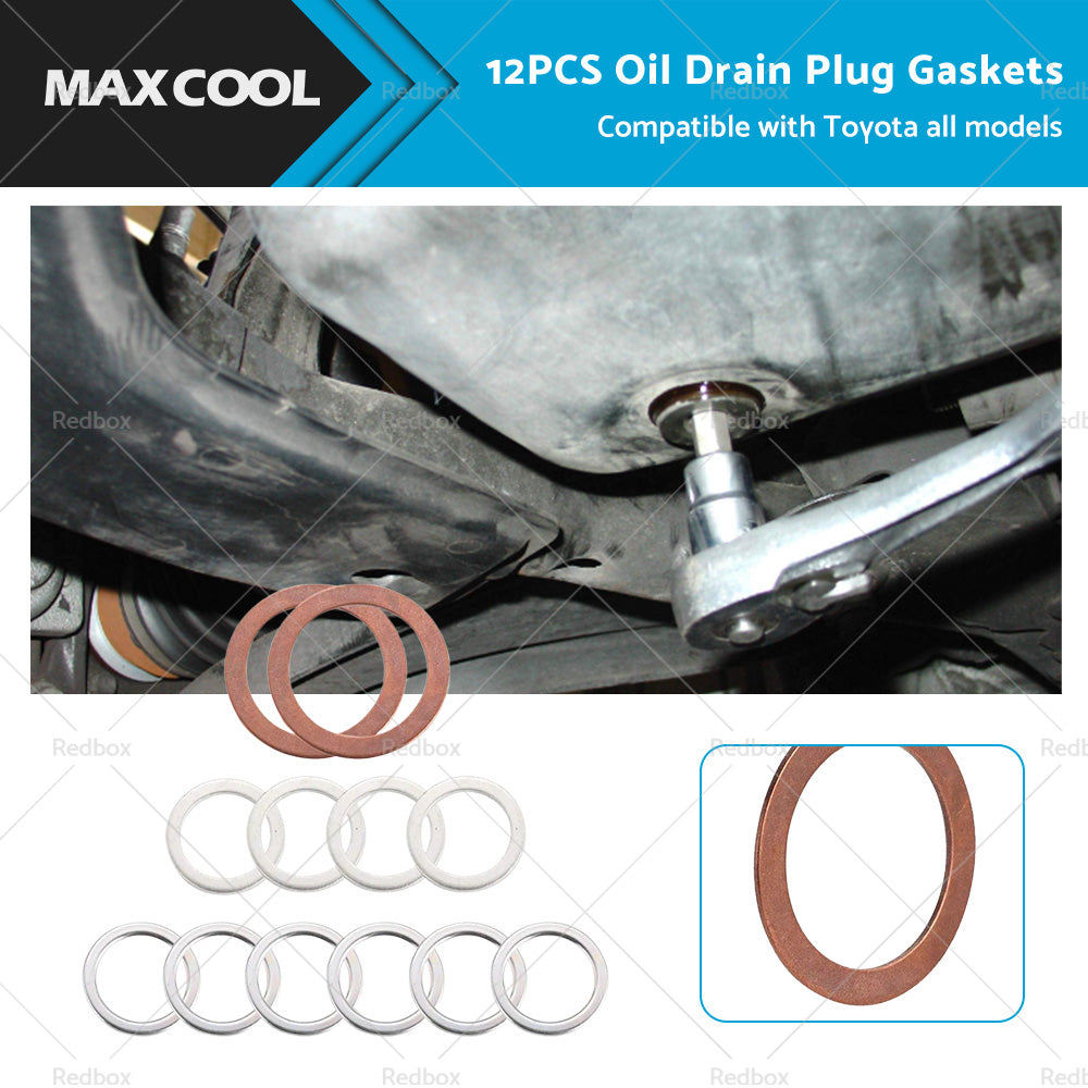 {{ Suitable for Toyota Oil Drain Plug Gasket 12157-10010 90430-24003 90430-A0003 }} - Buy Car Parts Online at {{ Kaka Auto Parts }}.