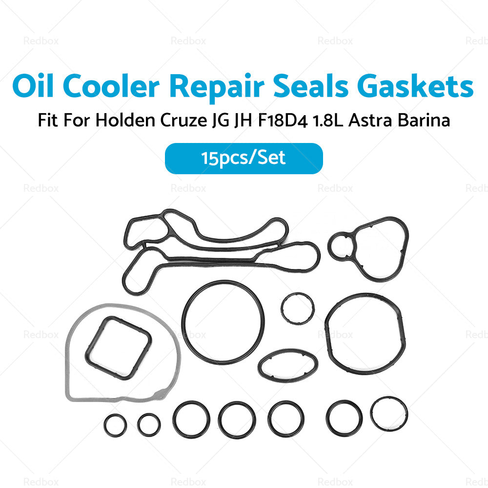 Oil Cooler Repair Seals Gaskets For Holden Cruze JG JH F18D4 1. 8L Astra Barina