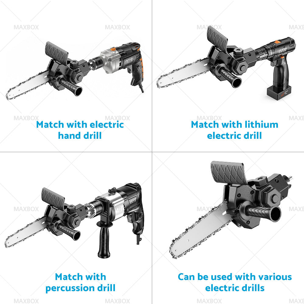 6 inch Electric Drill Converter To Chain Saw Wrench Chain for Three-jaw Collet Drill