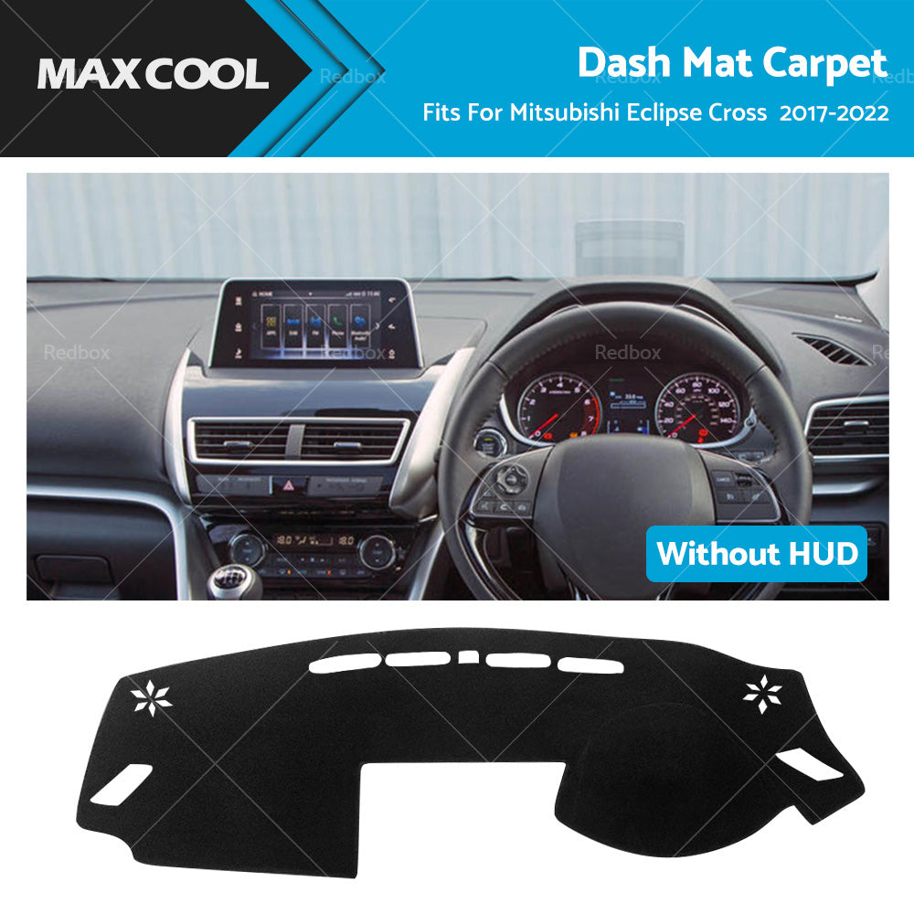 Dash Mat For Mitsubishi Eclipse Cross Dashboard Sun Cover Anti-Slip Without HUD
