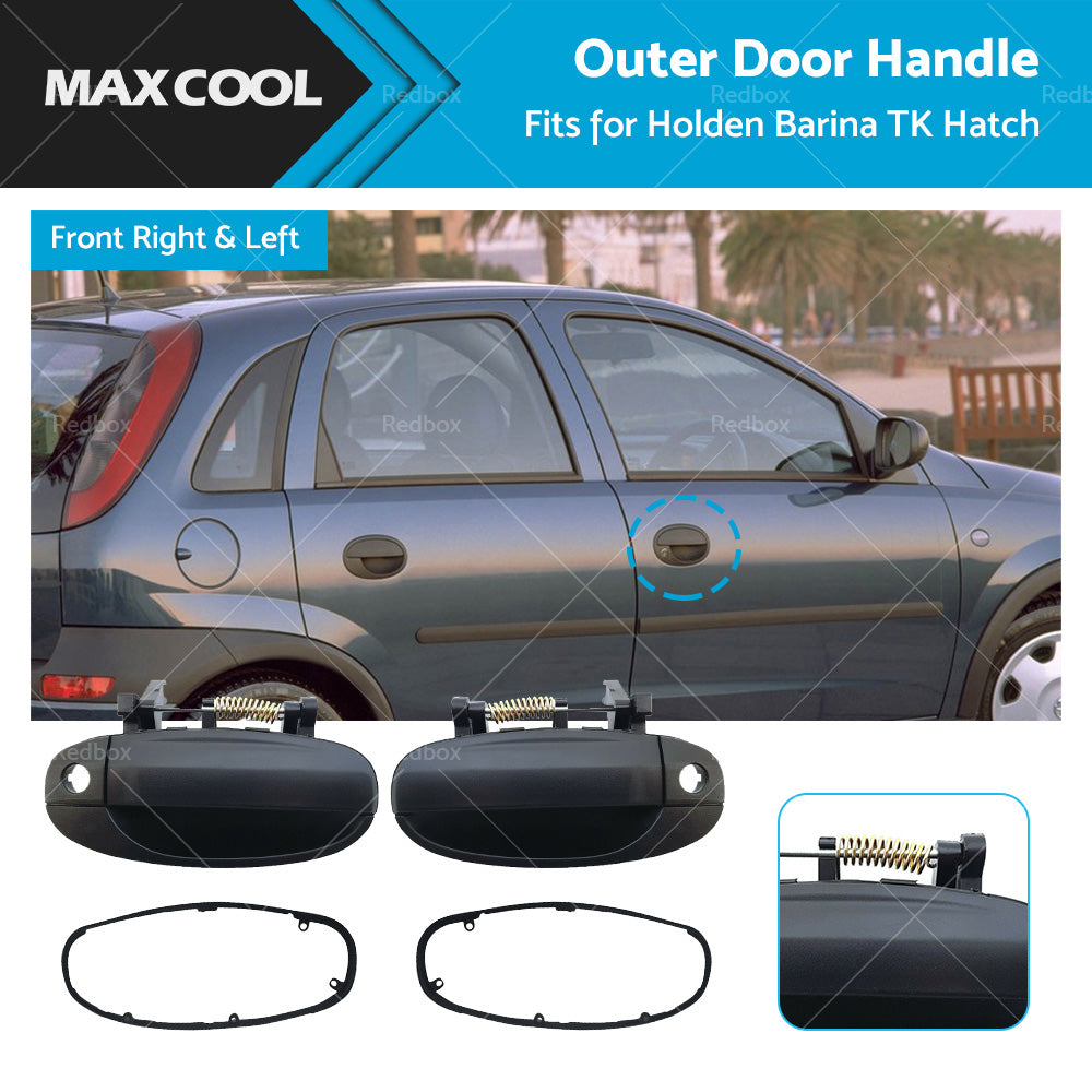 {{ Door Handle Outer LeftRight Front Black for Holden Barina TK Hatch 2005-2011 }} - Buy Car Parts Online at {{ Kaka Auto Parts }}.