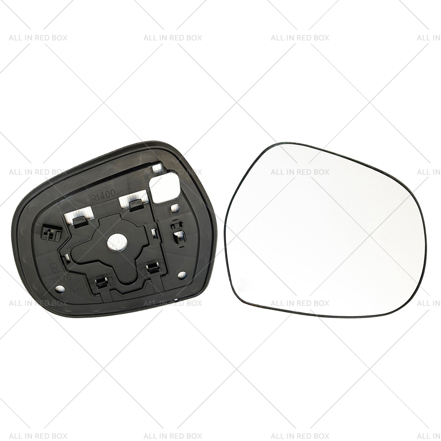 {{ Right Mirror Glass Suitable for Toyota LandCruiser Prado 120 03-09 NO Heated RH }} - Buy Car Parts Online at {{ Kaka Auto Parts }}.