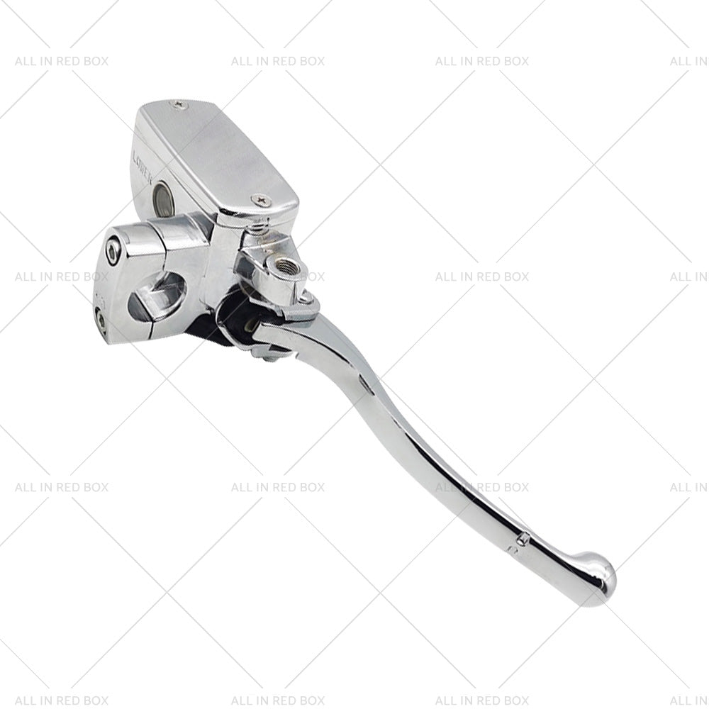 1inch Chrome Motorcycle Handlebar Hydraulic Brake Master Cylinder and Clutch Lever