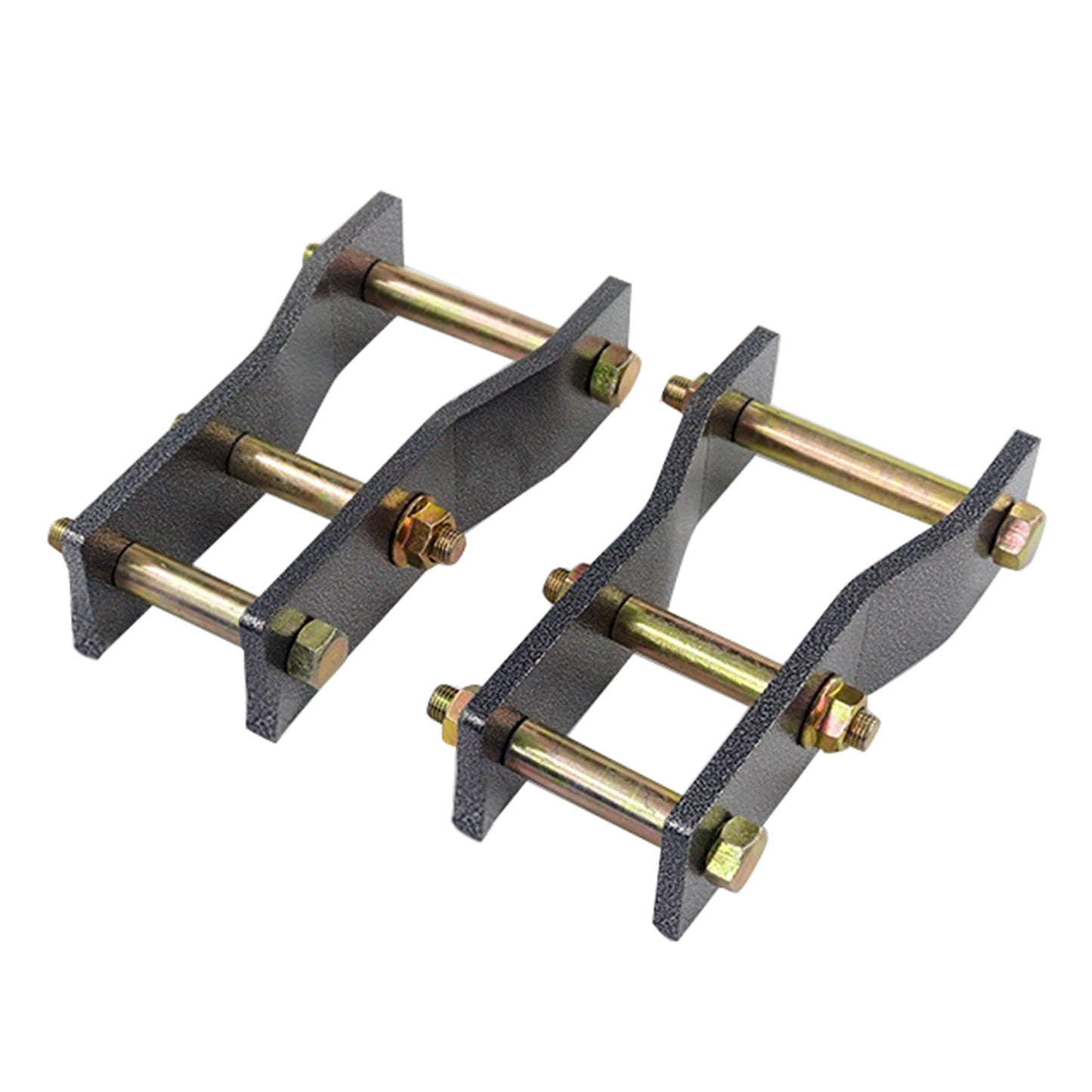 {{ 2x Rear Extended Greasable Shackles 2 inch 50mm Lift Suitable For Toyota Hilux KUN26 }} - Buy Car Parts Online at {{ Kaka Auto Parts }}.