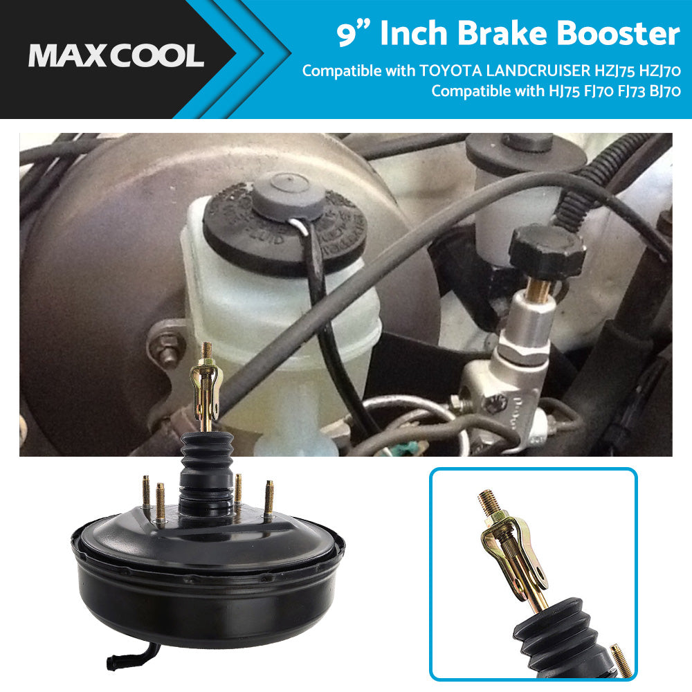 {{ 9 inch Brake Booster Suitable For TOYOTA LANDCRUISER HZJ75 HZJ70 HJ75 FJ70 FJ73 }} - Buy Car Parts Online at {{ Kaka Auto Parts }}.