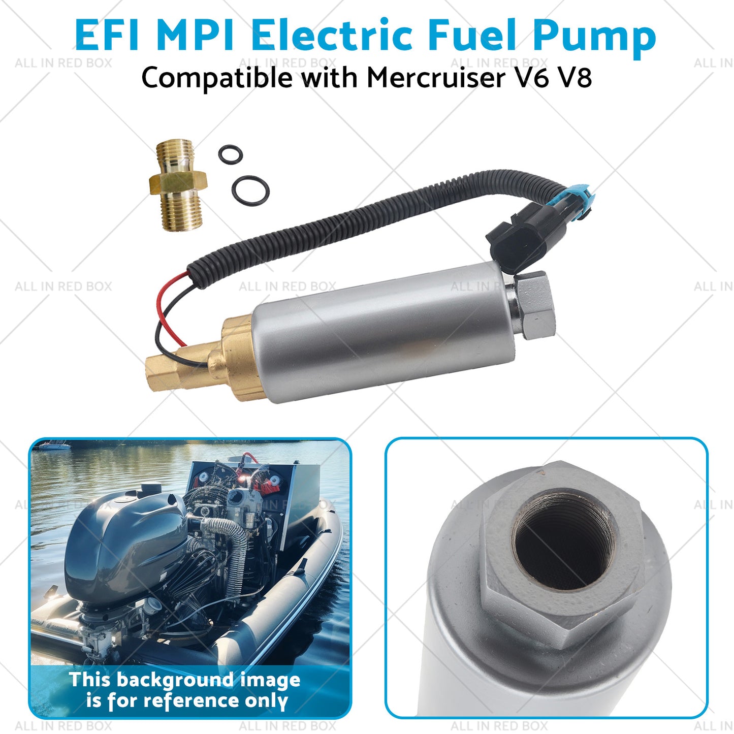 {{ EFI MPI Fuel Pump Suitable for 861156A1 Mercruiser V6 and V8 305 350 Accessory }} - Buy Car Parts Online at {{ Kaka Auto Parts }}.
