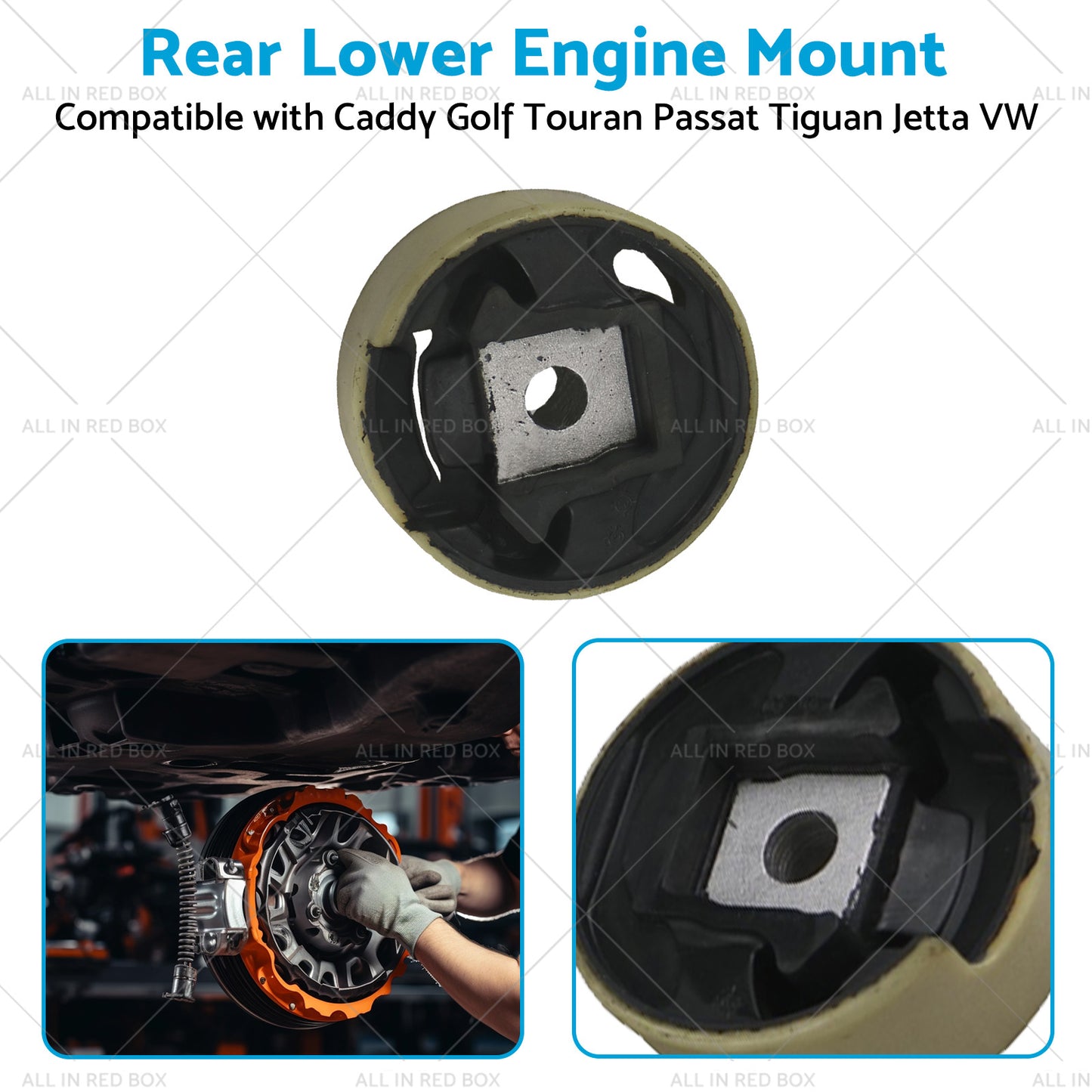 {{ Rear Lower Engine Mount Suitable For Caddy Golf Touran Passat Tiguan Jetta VW }} - Buy Car Parts Online at {{ Kaka Auto Parts }}.