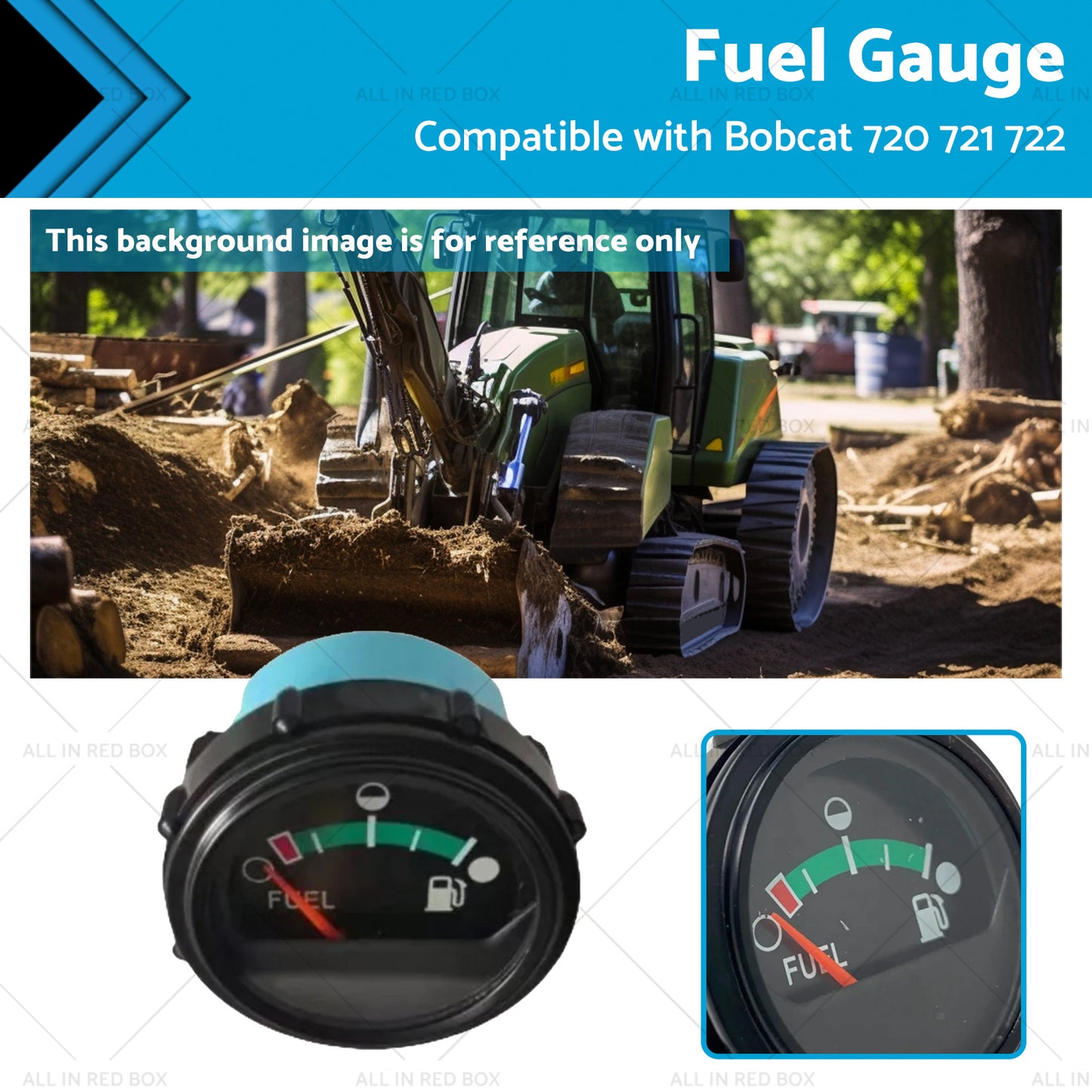 {{ Fuel Gauge Suitable for Bobcat 720 721 722 741 742 743 751 753 6669665 6658820 }} - Buy Car Parts Online at {{ Kaka Auto Parts }}.
