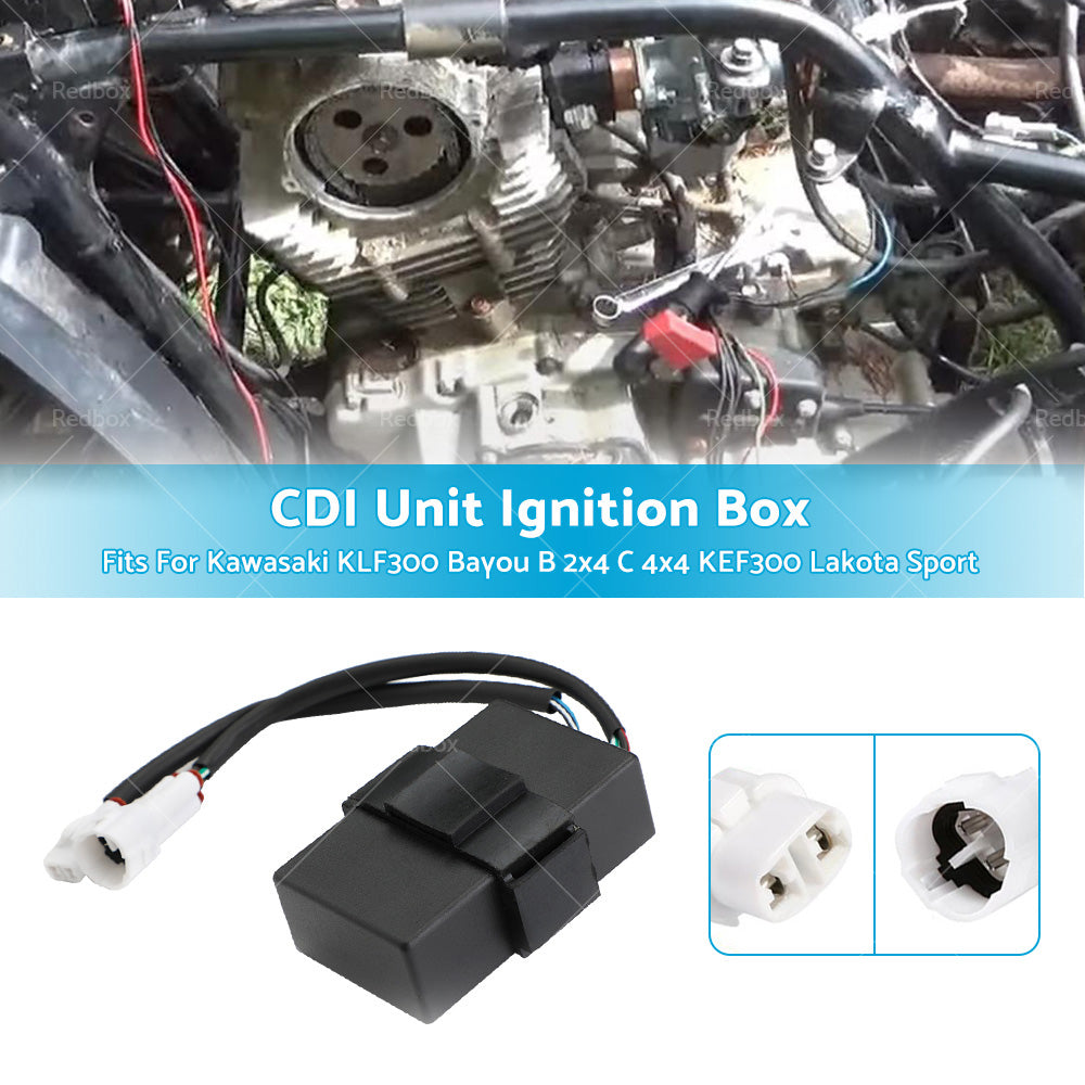 {{ CDI Unit Ignition Box Fits For Kawasaki KLF300 Bayou B 2x4 C 4x4 KEF300 Lakota }} - Buy Car Parts Online at {{ Kaka Auto Parts }}.
