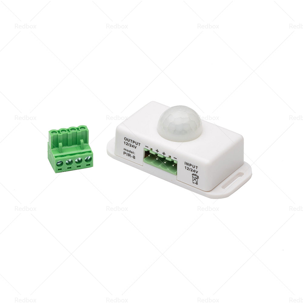 {{ 8m Body Infrared PIR Motion Sensor Switch For LED Light Strip Automatic 12V 24V }} - Buy Car Parts Online at {{ Kaka Auto Parts }}.