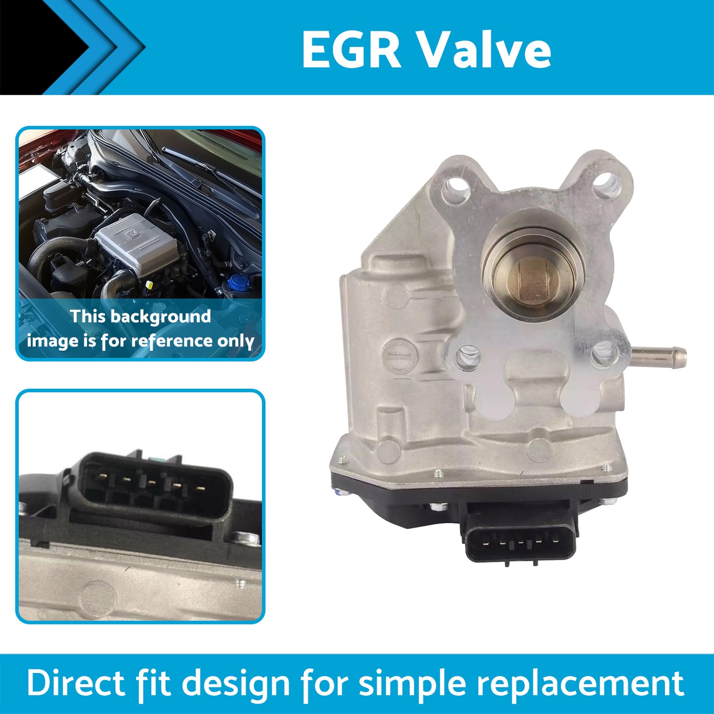 {{ EGR Valve Suitable For Nissan NP300 Navara D40 Pathfinder R51 14710-5X00A }} - Buy Car Parts Online at {{ Kaka Auto Parts }}.