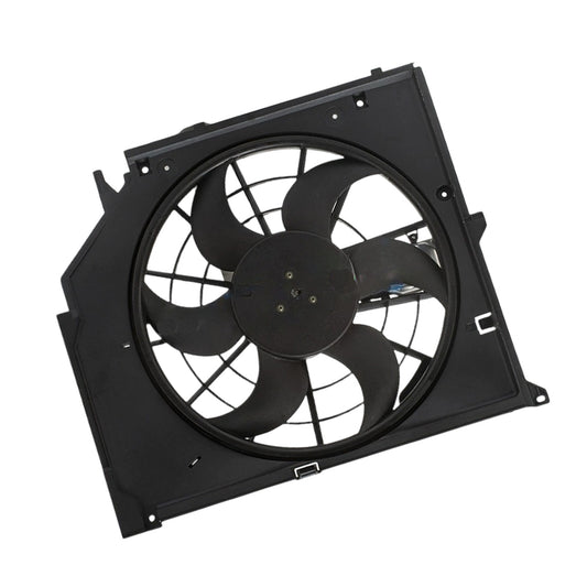 Radiator Cooling Fan With Control Module & Brush Motor Suitable For BMW E46