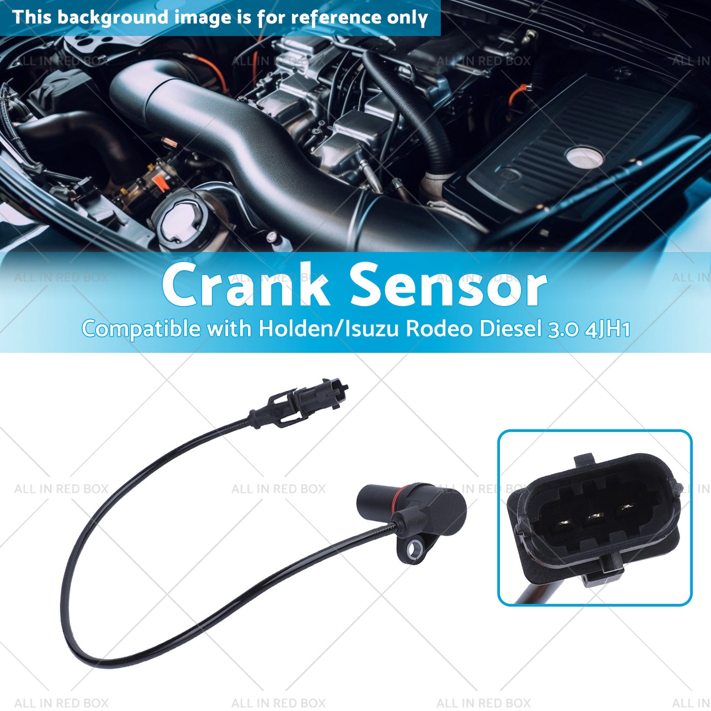 {{ 8973244022 Crank Sensor Suitable for Holden or Isuzu Rodeo Diesel 3. 0 4JH1 03-07 }} - Buy Car Parts Online at {{ Kaka Auto Parts }}.