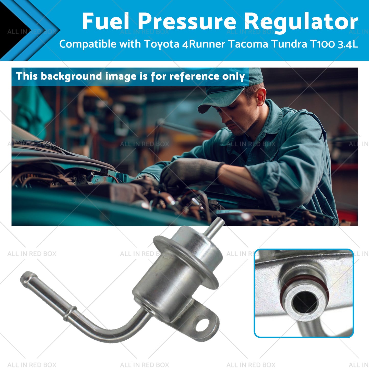 {{ Fuel Pressure Regulator Suitable for 3. 4L Toyota 4Runner Tacoma Tundra T100 }} - Buy Car Parts Online at {{ Kaka Auto Parts }}.