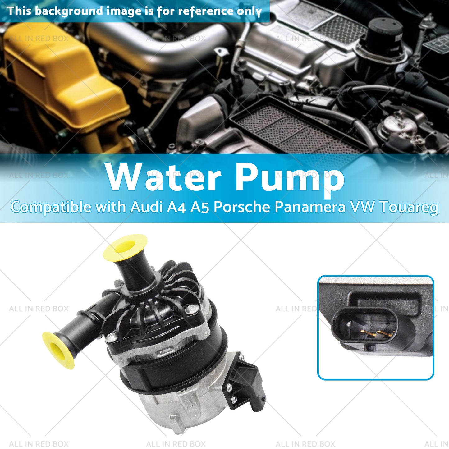 {{ Auxillary Water Pump Suitable For Volkswagen Audi Porsche 7P0965567 95860656700 }} - Buy Car Parts Online at {{ Kaka Auto Parts }}.