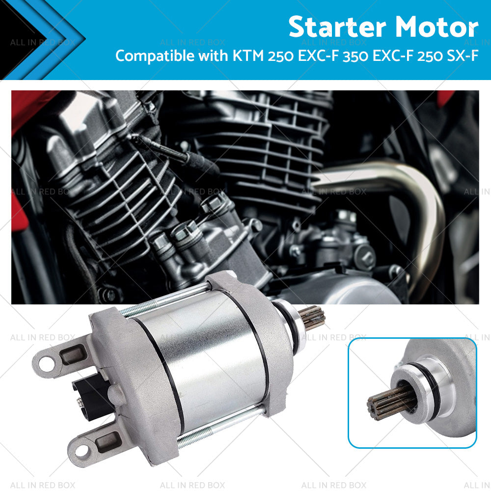 {{ Starter Motor Suitable for KTM 250 EXC-F 350 EXC-F SX-F XCF-W 250 SX-F 250 XC-F }} - Buy Car Parts Online at {{ Kaka Auto Parts }}.
