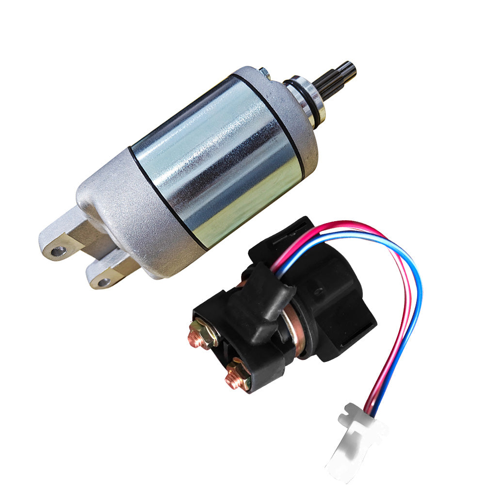 {{ Starter Motor w Relay Solenoid Suitable For Honda TRX300 TRX300FW FourTrax 300 }} - Buy Car Parts Online at {{ Kaka Auto Parts }}.
