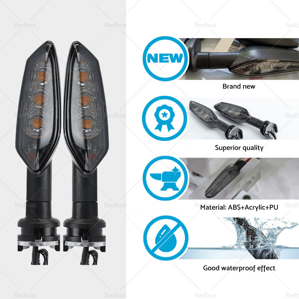 {{ LED Turn Signal Light Suitable For Yamaha MT-01 MT-03 MT-07 MT-09 MT-25 MT-10 }} - Buy Car Parts Online at {{ Kaka Auto Parts }}.