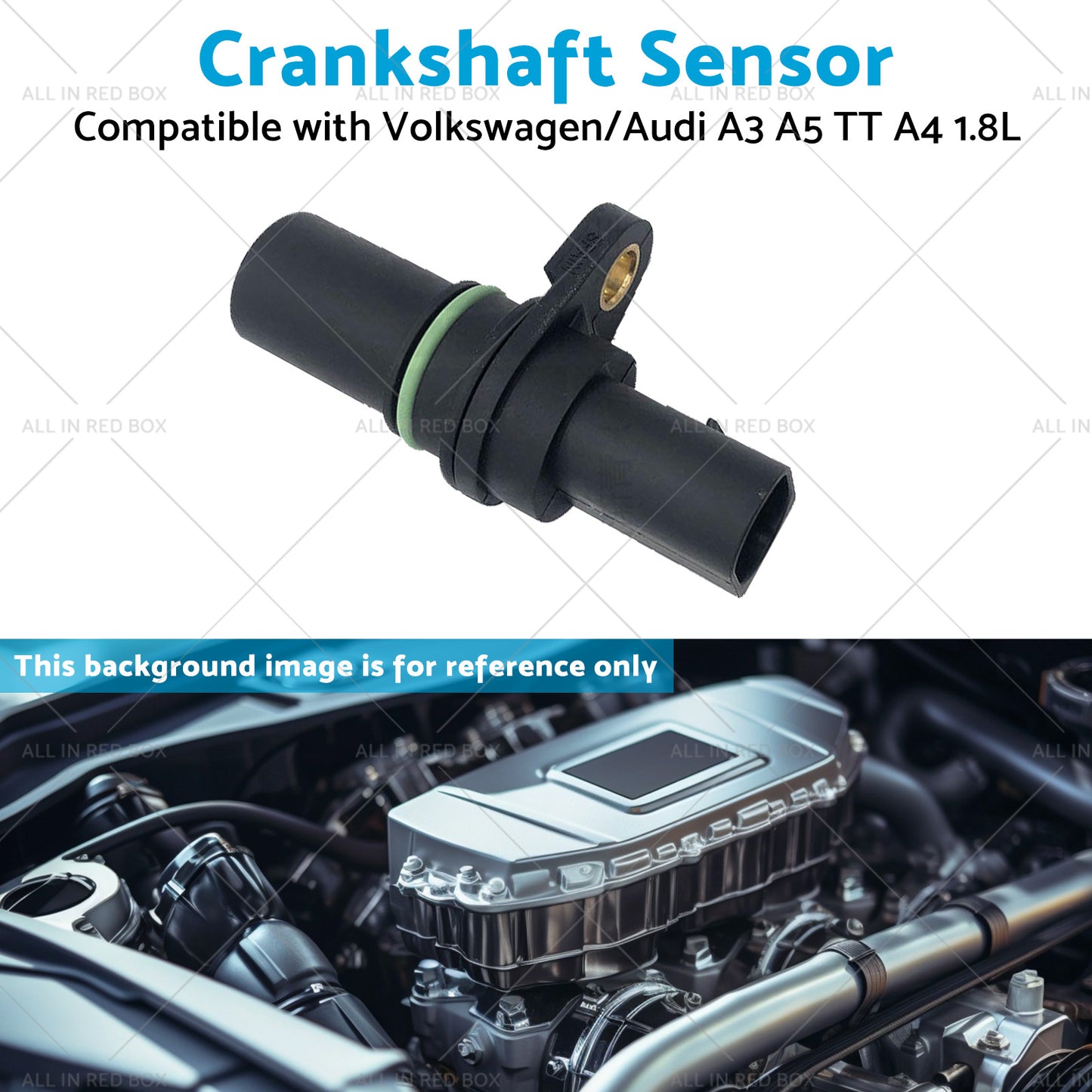 {{ 1x Crankshaft Sensor Suitable for 1. 8L 2. 0L Volkswagen Audi A3 A5 TT A4 }} - Buy Car Parts Online at {{ Kaka Auto Parts }}.